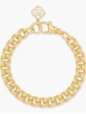 Kendra Scott gold chain bracelet